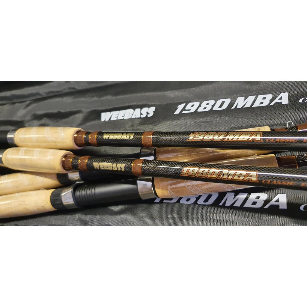 คันหน้าดิน WEEBASS 1980 MBA CLASSIC  Action MEDIUM HEAVY (MH) Line 18-35lb Lure 80-150g    คันหน้าดิ
