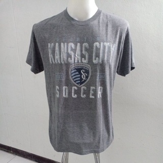 เสื้อยืดแบรนด์กีฬา adidas KANSAS CITY Size L มือ2