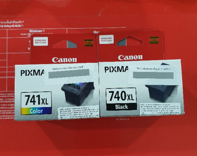 canon 740xl -741 xl Black/Color