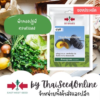 VP3 ซฟ เมล็ดพันธุ์ ฟักทองลูกผสม ปฐพี 10เมล็ด ตราศรแดง Pumpkin Medium Size 3-5 kg.