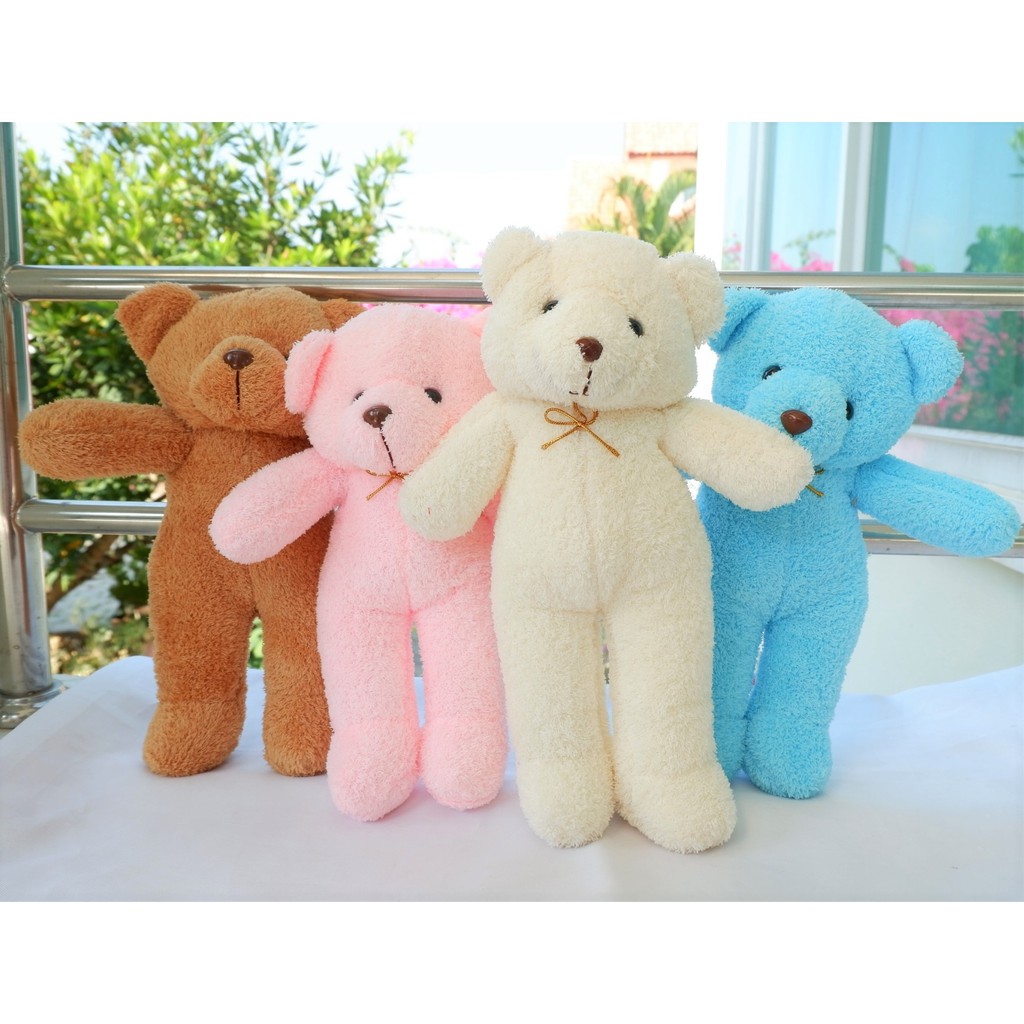 ตุ๊กตาหมี แบบยืน ผ้าขนหนู ตัวสูง 13 นิ้ว ตัวโต  ผ้าสวย ขนาดพอดี ไซร์พิเศษ