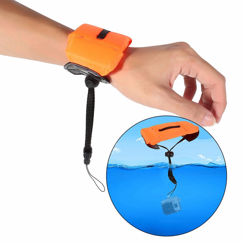 PULUZ GoPro Action 4/3 Insta360 Floating Wrist Strap Foam โฟมลอยน้ำ สำหรับคล้องข้อมือ กันกล้องจมน้ำ