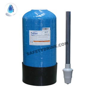 SafetyDrink ถังกรองน้ำไฟเบอร์ ขนาด 8 x 17 (2.5") FUJITEC (BLUE)