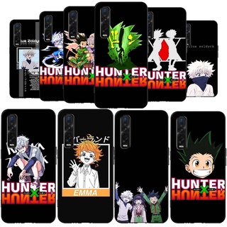 เคสโทรศัพท์ซิลิโคน TPU แบบนิ่ม ลาย SL115 อนิเมะ Hunter X Hunter สีดํา สําหรับ OPPO A54 A76 A74 A94 4G A97 5G F19 Reno5 Lite