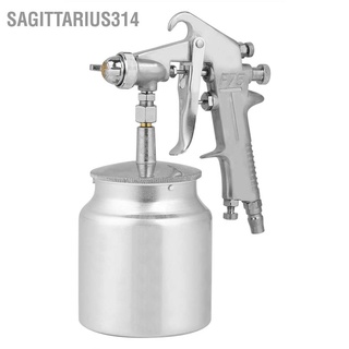 Sagittarius314 1.5mm Nozzle 750ml Capacity Suction Feeding Mode Air Paint Spray Gun Pneumatic Tool