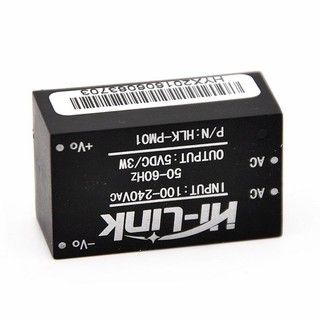 hlk - pm 01 ac - dc 220 v to 5 v โมดูลเพาเวอร์ซัพพลายเครื่องใช้ในครัวเรือน