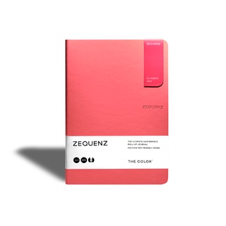 ZEQUENZ THE COLOR A5 สีส้มอมชมพูปะการัง CORAL