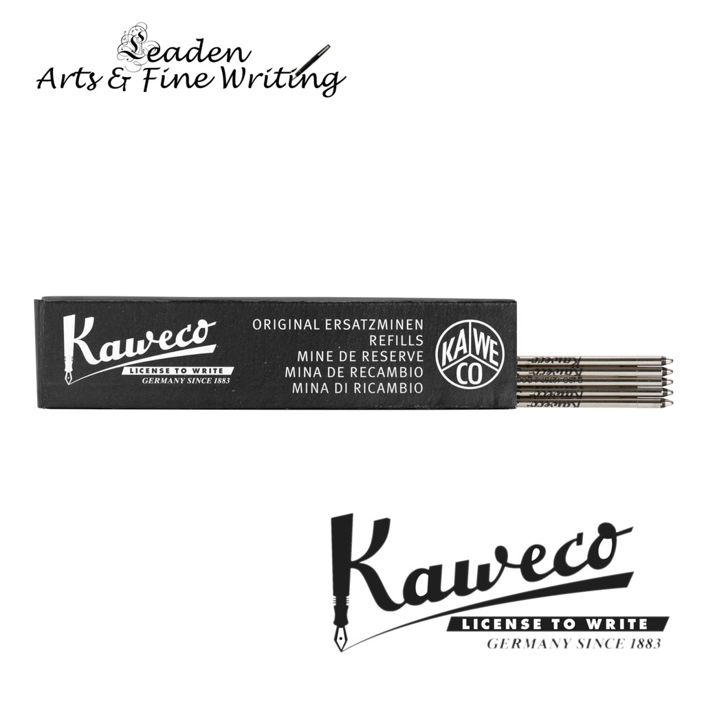 Leaden-AF Kaweco Soul D1 Ballpoint Refill In Blue Or Black