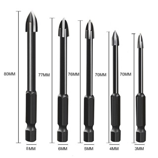 เครื่องมือเจาะดอกสว่านมัลติฟังก์ชั่นทนทาน 5 ชิ้น