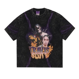 [COD]เสื้อยืด พิมพ์ลาย Local BRAND TOXIC 1805 TRAVIS SCOTT สําหรับผู้ชาย