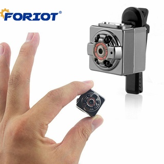 Foriot กล้องแอคชั่น กีฬา มินิ 1080P HD เวอร์ชั่นกลางคืน เสียง วิดีโอ ความปลอดภัย กล้องไร้สาย