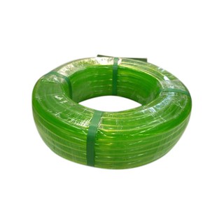 Watering hose SPRING 5/8"X20M GREEN&amp;NBSP;PVC CLEAR HOSE Watering equipment Garden decoration accessories สายยางรดน้ำ สาย