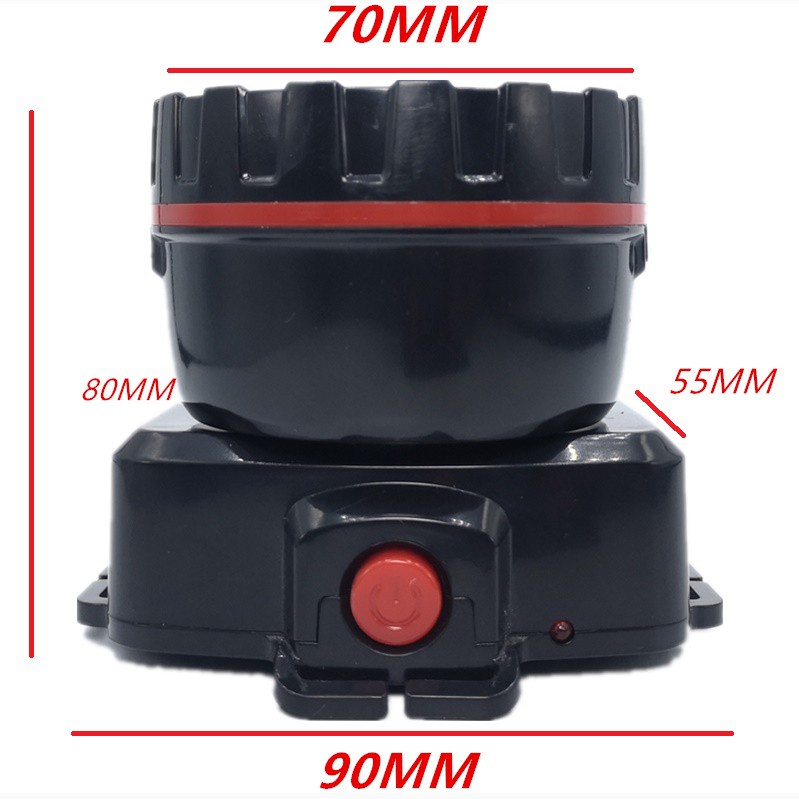 YASIDA ไฟคาดหัว LED หน้ากว้าง 2.5 นิ้ว ไฟฉายแรง แสงขาว/เหลือง ส่องไกล กันน้ำ ทนทาน ของแท้จากแบรนด์ - รูปที่ 4