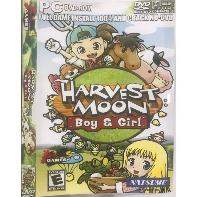 แผ่นเกมส์​PC​ HARVEST MOON BOY&GIRL