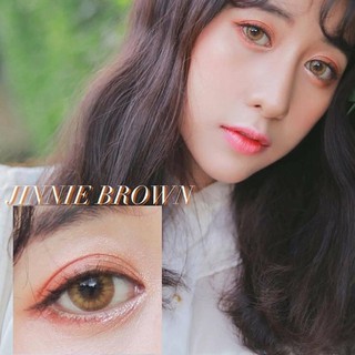 คอนแทคเลนส์ Kitty kawaii รุ่น Jinnie  brown