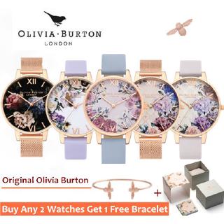 นาฬิกาข้อมือOlivia Burton นาฬิกาข้อมือสําหรับผู้หญิง OB16EG110 OB16EG132