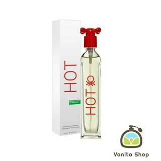 น้ำหอม Benetton Hot For Women 100 ml. (สีแดงสำหรับผุ้หญิง)