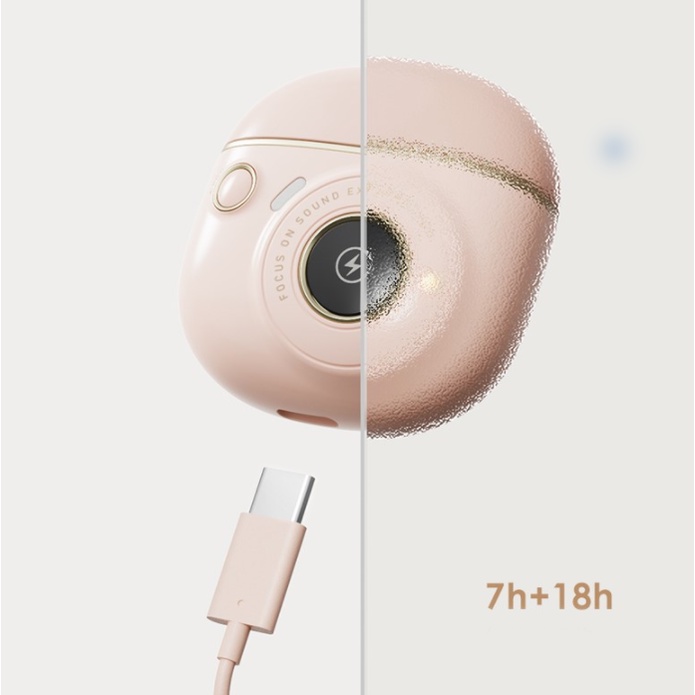 Edifier TO-U3 ชุดหูฟังบลูทูธไร้สาย ลดเสียงรบกวน อายุการใช้งานแบตเตอรี่ยาวนาน สําหรับ Xiaomi Huawei App