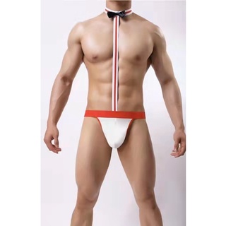 G-string จีสตริง กางเกงในชายsexy เซ็กซี่เอวต่ำ ผ้าไนลอน