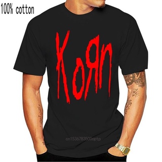 ขายดี!ขายดี เสื้อยืดลําลอง แขนสั้น พิมพ์ลายโลโก้ KORN MEN CLIC HEAY EPpeho27IJlmog42 สําหรับผู้ชายS-5XL