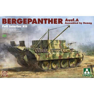 พลาสติก โมเดล ประกอบ TAKOM สเกล 1/35 Bergepanther Ausf. A Assembled by Demag (มีรายละอียดภายใน)