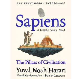 Chulabook(ศูนย์หนังสือจุฬาลงกรณ์มหาวิทยาลัย)C321หนังสือ9781787333765SAPIENS: A GRAPHIC HISTORY (THE PILLARS OF CIVILIZATION (VOLUME 2)) (HC)