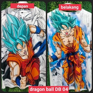 เสื้อยืด พิมพ์ลายอนิเมะ Dragon BALL Full print ด้านหน้า และด้านหลัง SERIES 04-05 BANGKOK ขนาดใหญ่ สไตล์ญี่ปุ่น