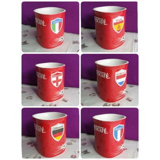 แก้วเนสกาแฟ (NESCAFE) ลายธงชาติ แบบแยกขาย