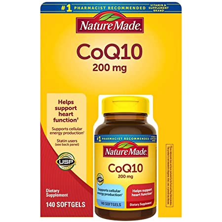 Nature Made CoQ10 200mg 140Softgels