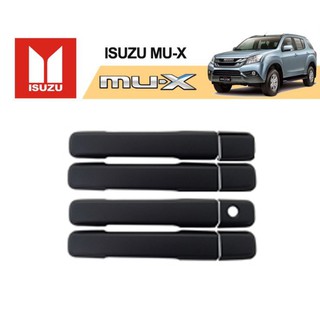 ครอบมือจับประตู Isuzu Mu-X 2014-2019  สีดำด้าน