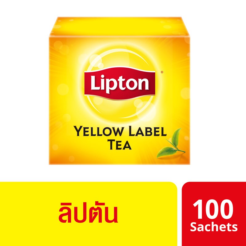 ลิปตัน เครื่องดื่มชาปรุงสำเร็จชนิดซอง 100 ซอง Lipton UNILEVER