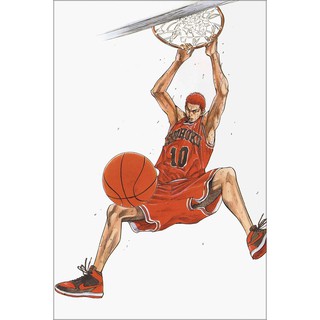 โปสเตอร์ Slam Dunk สแลมดังก์ การ์ตูน ญี่ปุ่น Poster ของขวัญ โปสเตอร์สำหรับเด็ก Japan Anime SlamDunk โปสเตอร์การ์ตูน