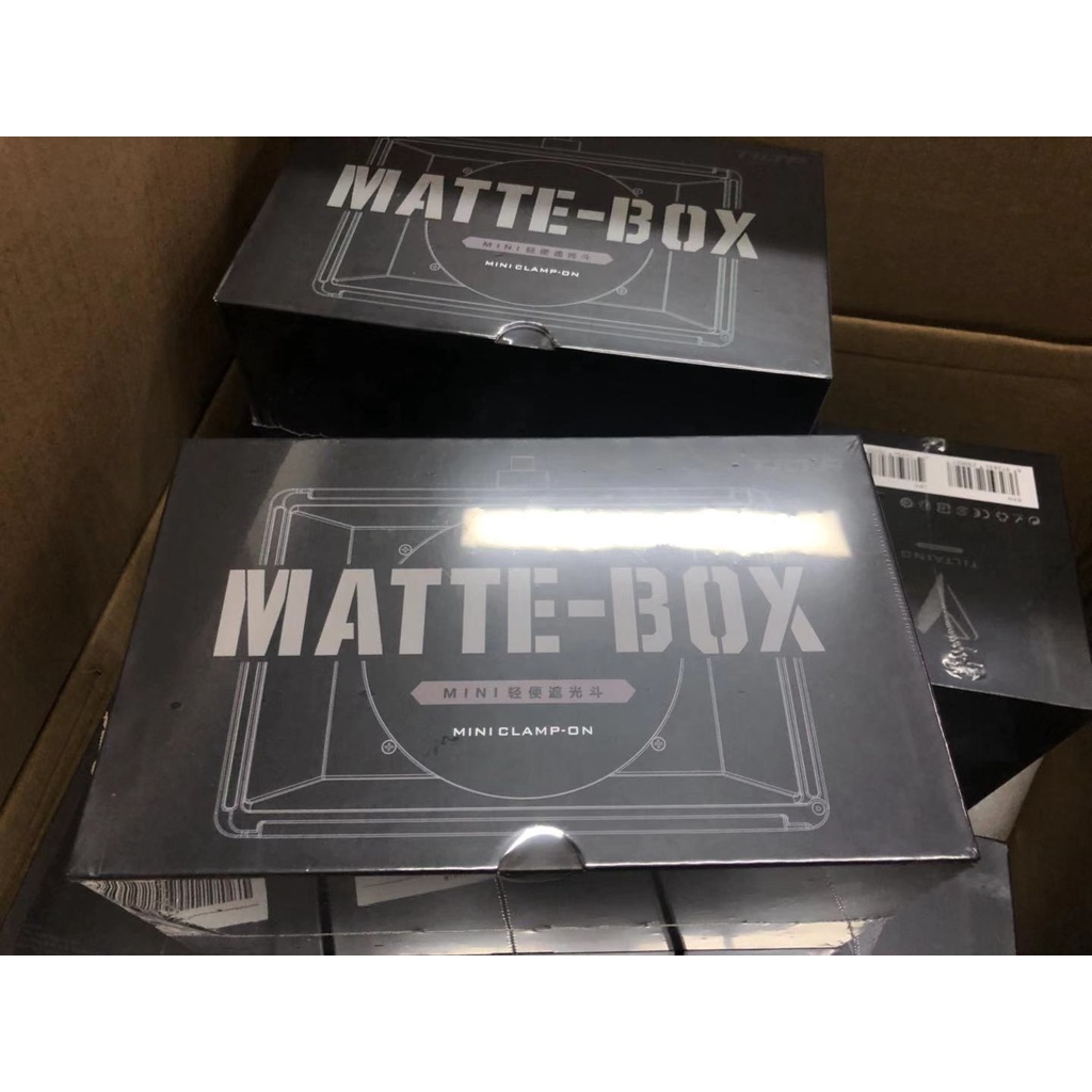 Instock Tiltaing Mini Matte Box for DSLR mirrorless style cameras Tilta