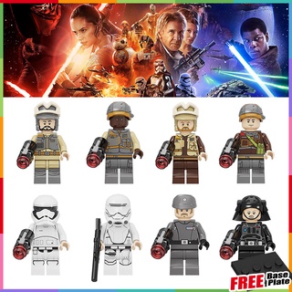 Snow Stormtrooper Star Wars Minifigures Death Star Warrior Rebel Troop Imperial Commander มินิฟิกเกอร์ PG8290