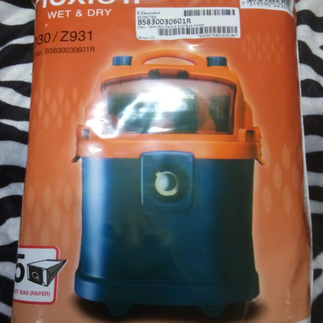 ถุงเก็บฝุ่น Electrolux z930/931