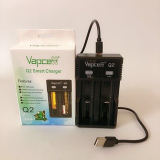 Vapcell Q2 รางชาร์จvapcell Q2 เครื่องชาร์จถ่าน vapcell