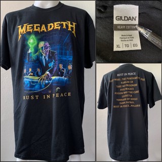 เสื้อวง Megedeth : Rust in Peace Tracklist