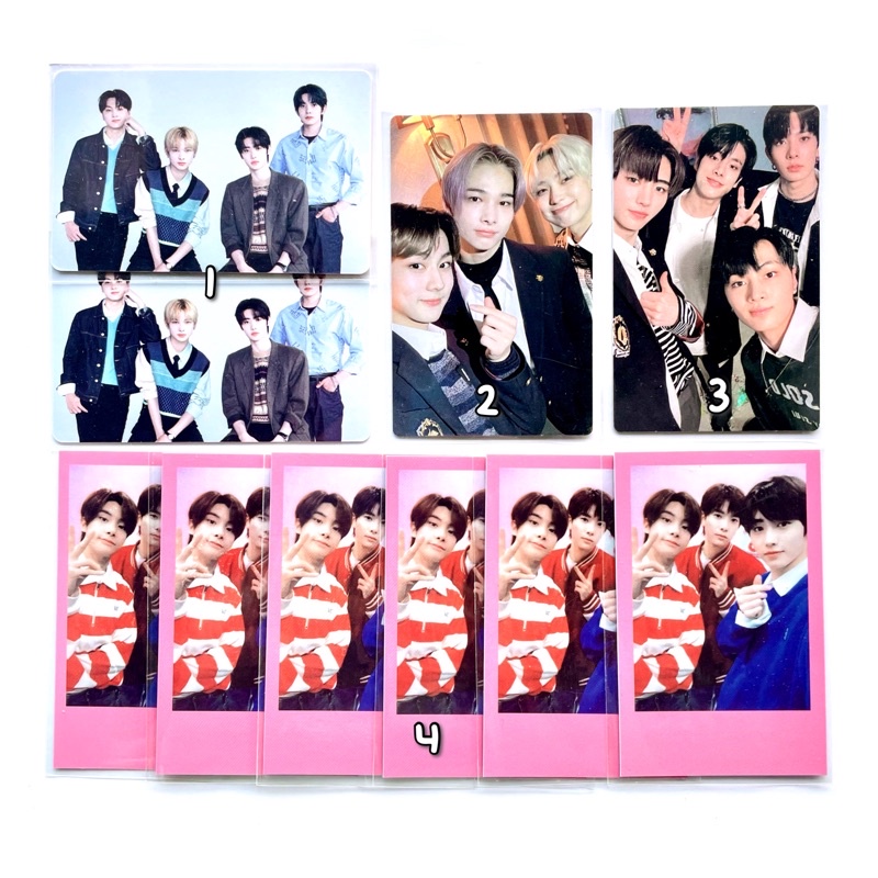 ENHYPEN GROUP JUWON HESEUNG JAY JAKE SUNGHOON SOO NI-KI PHOTOCARD HYUNG LINE MAKNAE LINE BORDER CARN