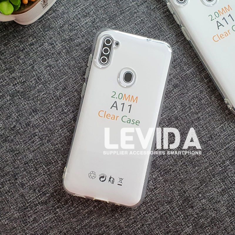Samsung A11 Samsung M11 Samsung A01 Core Samsung S10 Softcase Clear 2.0mm Clear Case Samsung A11 Sam