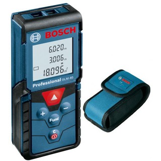 BOSCH เครื่องวัดระยะเลเซอร์ 40เมตร.  GLM40 (แทนDLE40)  ของแท้ประกันศูนย์TH