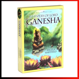 Whispers Of Lord Ganesha Oracle การ์ดเกมของเล่นสําหรับเด็ก