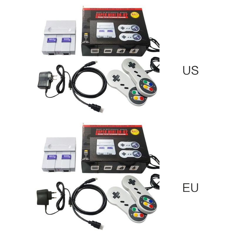 เกมคอนโซล：SUER MINI SNES SFC NES Retro Classic Video Game