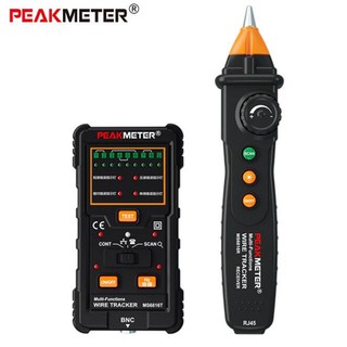 PEAKMETER MS6816 เครื่องป้องกันการรบกวนสัญญาณ Tes RJ45 RJ11