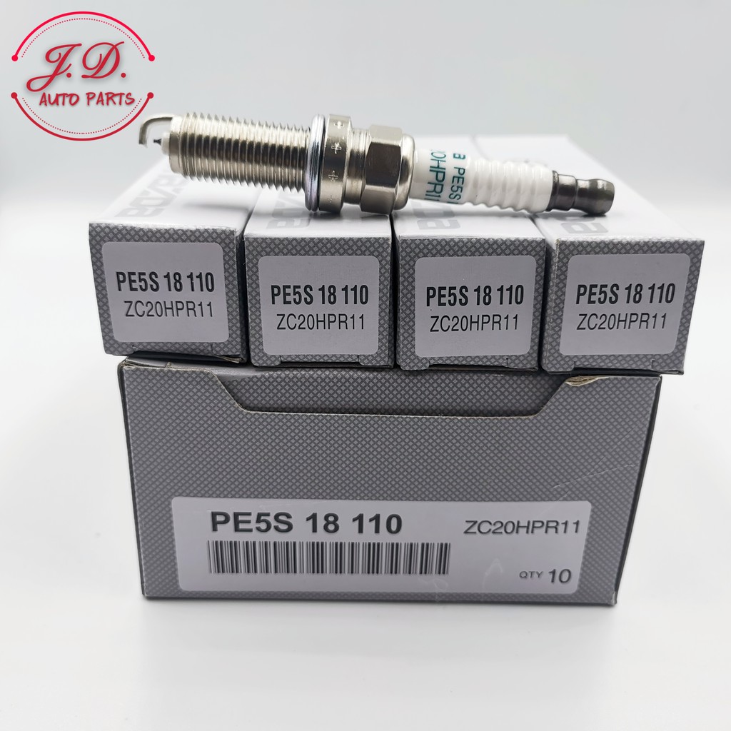 หัวเทียนอิริเดียม Iridium Mazda  ZC20HPR11 PE5S18110  Mazda 2 3 6 CX-3 CX5 MX-5 (1ชุด4หัว)