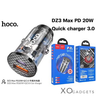 Hoco DZ3 MAX Car Charger หัวชาร์จรถ 1 USB 1 PD 20 W