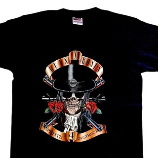 GN086 เสื้อยืดวงร็อค GUNS N ROSES กันแอนโรส เสื้อวง เสื้อยืดกันแอนโรส เสื้อวินเทจ