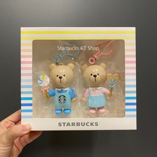 พวงกุญแจหมีสตาร์บัคส์ LED Starbucks Korea keychain