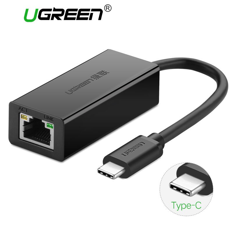 Ugreen (30287) USB-C Type C to LAN/RJ45 Ethernet Adapter Network Card