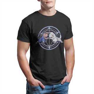 [S-5XL] เสื้อยืด ผ้าฝ้าย 100% พิมพ์ลายกราฟฟิค Fullmetal Alchemist Ha d สําหรับผู้ชาย