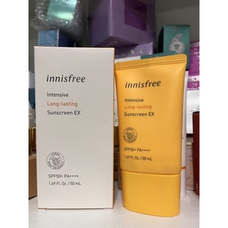 พร้อมส่งแท้💯% Innisfree Intensive Long-Lasting Sunscreen SPF50+/PA++++ 50ml